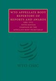 WTO Appellate Body Repertory of Reports and Awards (eBook, PDF)