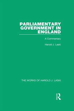 Cover Parliamentary Government in England (Works of Harold J. Laski) (eBook, ePUB)