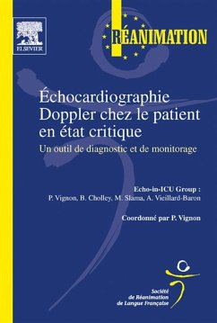 Cover Échocardiographie Doppler chez le patient en état critique (eBook, ePUB)