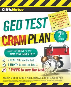 CliffsNotes GED Test Cram Plan Second Edition (eBook, ePUB) - Shukyn, Murray