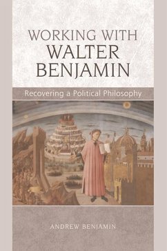 Cover Working with Walter Benjamin (eBook, ePUB)