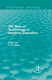 The Role of Technology in Distance Education (Routledge Revivals) (eBook, ePUB)