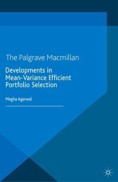 Developments in Mean-Variance Efficient Portfolio Selection (eBook, PDF) - Agarwal, M.