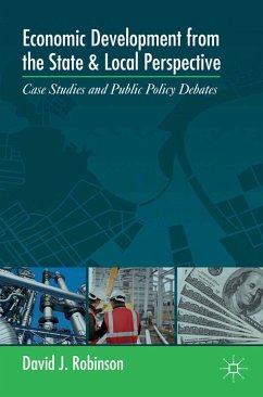 Economic Development from the State and Local Perspective (eBook, PDF) - Robinson, D.