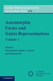 Automorphic Forms and Galois Representations: Volume 1 (eBook, PDF)