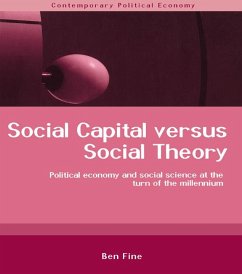 Cover Social Capital Versus Social Theory (eBook, PDF)