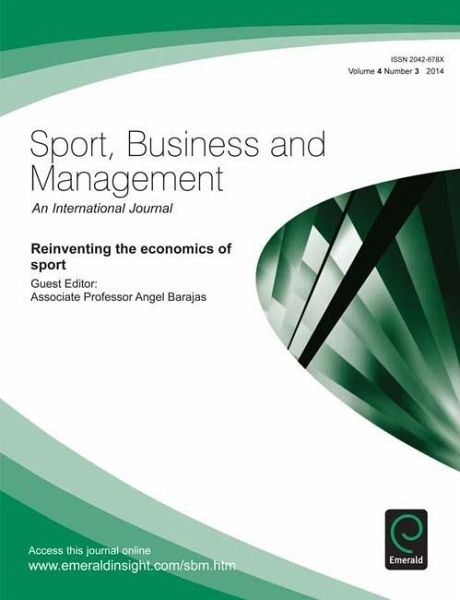 Reinventing the economics of sport (eBook, PDF)