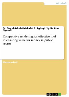 Competitive tendering. An effective tool in ensuring value for money in public sector (eBook, PDF)