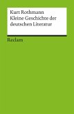 Kleine Geschichte der deutschen Literatur (eBook, ePUB)
