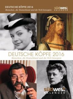 Deutsche Köpfe 2016 Textabreißkalender