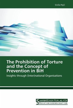 The Prohibition of Torture and the Concept of Prevention in BiH - Pejic, Sinisa