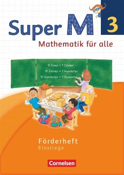 Super M 3. Schuljahr. Förderheft Westliche Bundesländer - Viseneber, Gabriele;Manten, Ursula