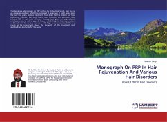 Monograph On PRP In Hair Rejuvenation And Various Hair Disorders