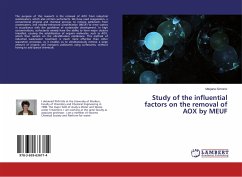 Study of the influential factors on the removal of AOX by MEUF