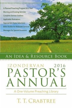 The Zondervan 2016 Pastor's Annual - Crabtree, T T