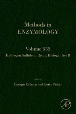 Cover Hydrogen Sulfide in Redox Biology Part B