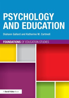 Psychology and Education (eBook, ePUB) - Gallard, Diahann; Cartmell, Katherine M.