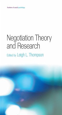Cover Negotiation Theory and Research (eBook, ePUB)