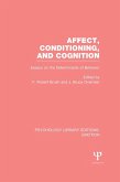 Affect, Conditioning, and Cognition (PLE: Emotion) (eBook, ePUB)