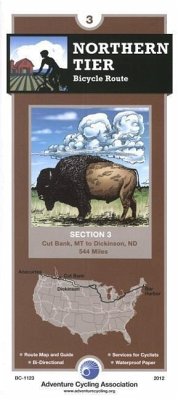 Northern Tier Bicycle Route - 3: Cut Bank, Montana - Dickinson, North Dakota - 544 Miles - Adventure Cycling Association