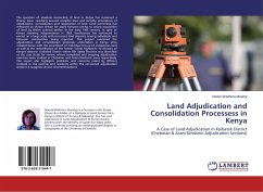 Land Adjudication and Consolidation Processess in Kenya