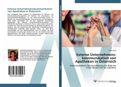 Externe Unternehmens­kommunikation von Apotheken in Österreich - Gloss, Petra