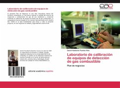 Laboratorio de calibración de equipos de detección de gas combustible - Puentes Niño, Daniel Humberto