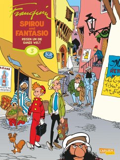 Einmal um die Welt / Spirou & Fantasio Gesamtausgabe Bd.3 - Franquin, André
