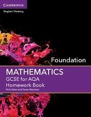 GCSE Mathematics for Aqa Foundation Homework Book - Asker, Nick; Morrison, Karen
