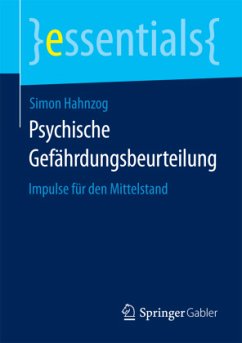 Psychische Gefährdungsbeurteilung - Hahnzog, Simon