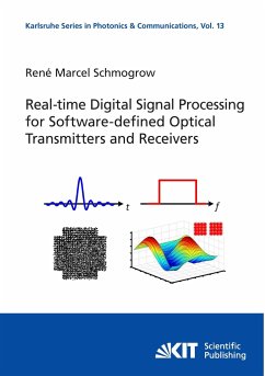 Real-time Digital Signal Processing for Software-defined Optical Transmitters and Receivers