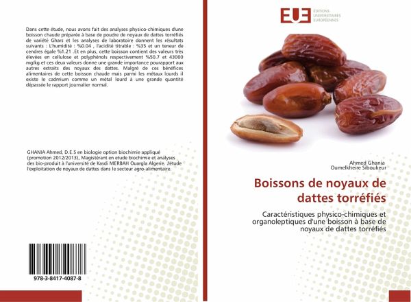 Boissons de noyaux de dattes torréfiés