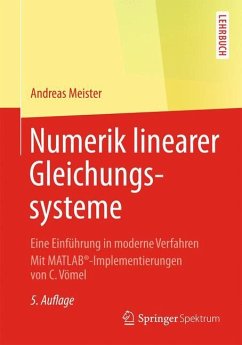Numerik linearer Gleichungssysteme - Meister, Andreas