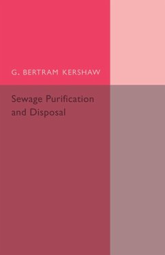 Sewage Purification and Disposal - Kershaw, G. Bertram