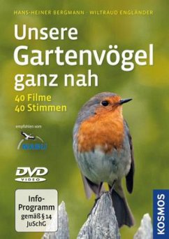 Unsere Gartenvögel ganz nah, 1 DVD