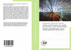 Etudes préliminaires de sûreté du réacteur à sels fondus MSFR