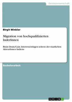 Migration von hochqualifizierten InderInnen - Winkler, Birgit