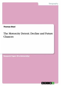 The Motorcity Detroit. Decline and Future Chances - Etzel, Thomas