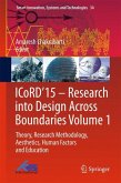 ICoRD¿15 ¿ Research into Design Across Boundaries Volume 1