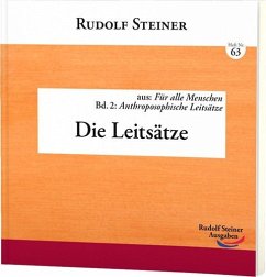 Die Leitsätze - Steiner, Rudolf