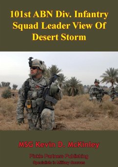 Cover 101st ABN Div. Infantry Squad Leader View Of Desert Storm (eBook, ePUB)