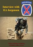 Interview With 1LT Jorgensen (eBook, ePUB)