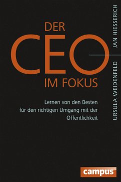 Der CEO im Fokus (eBook, PDF) - Hiesserich, Jan; Weidenfeld, Ursula