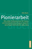 Pionierarbeit (eBook, PDF)