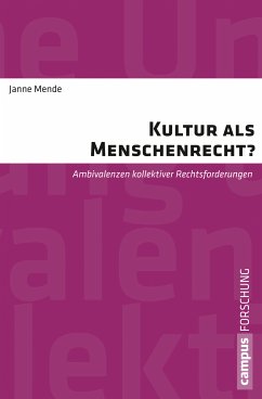 Kultur als Menschenrecht? (eBook, PDF) - Mende, Janne