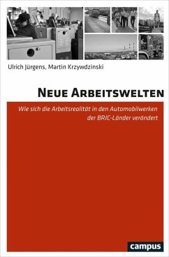 Neue Arbeitswelten (eBook, PDF) - Jürgens, Ulrich; Krzywdzinski, Martin