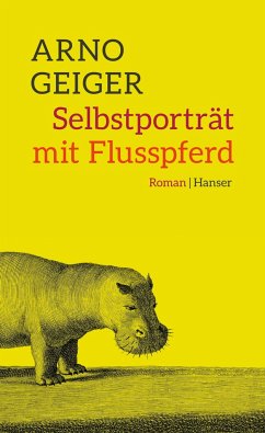 Selbstporträt mit Flusspferd - Geiger, Arno