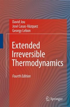 Extended Irreversible Thermodynamics - Jou, David;Lebon, Georgy;Casas-Vázquez, José