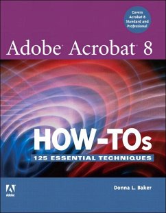 Adobe Acrobat 8 How-Tos (eBook, ePUB) - Baker, Donna