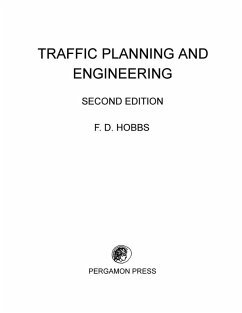 Traffic Planning and Engineering (eBook, PDF) Cover Traffic Planning and Engineering (eBook, PDF)